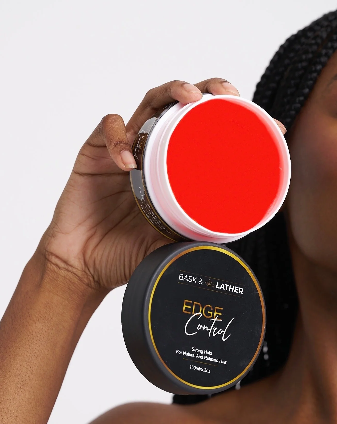 Sleek Edges Bundle – Strong Hold-Thick Edges- Edge Control + Mini Travel Size & Brush